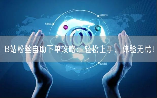 B站粉丝自助下单攻略：轻松上手，体验无忧！
