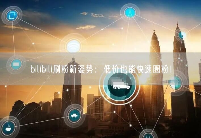 bilibili刷粉新姿势：低价也能快速圈粉！
