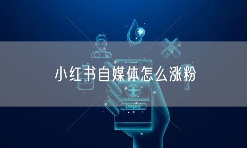 小红书自媒体怎么涨粉