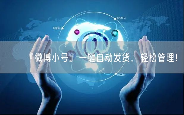 『微博小号』一键自动发货，轻松管理！